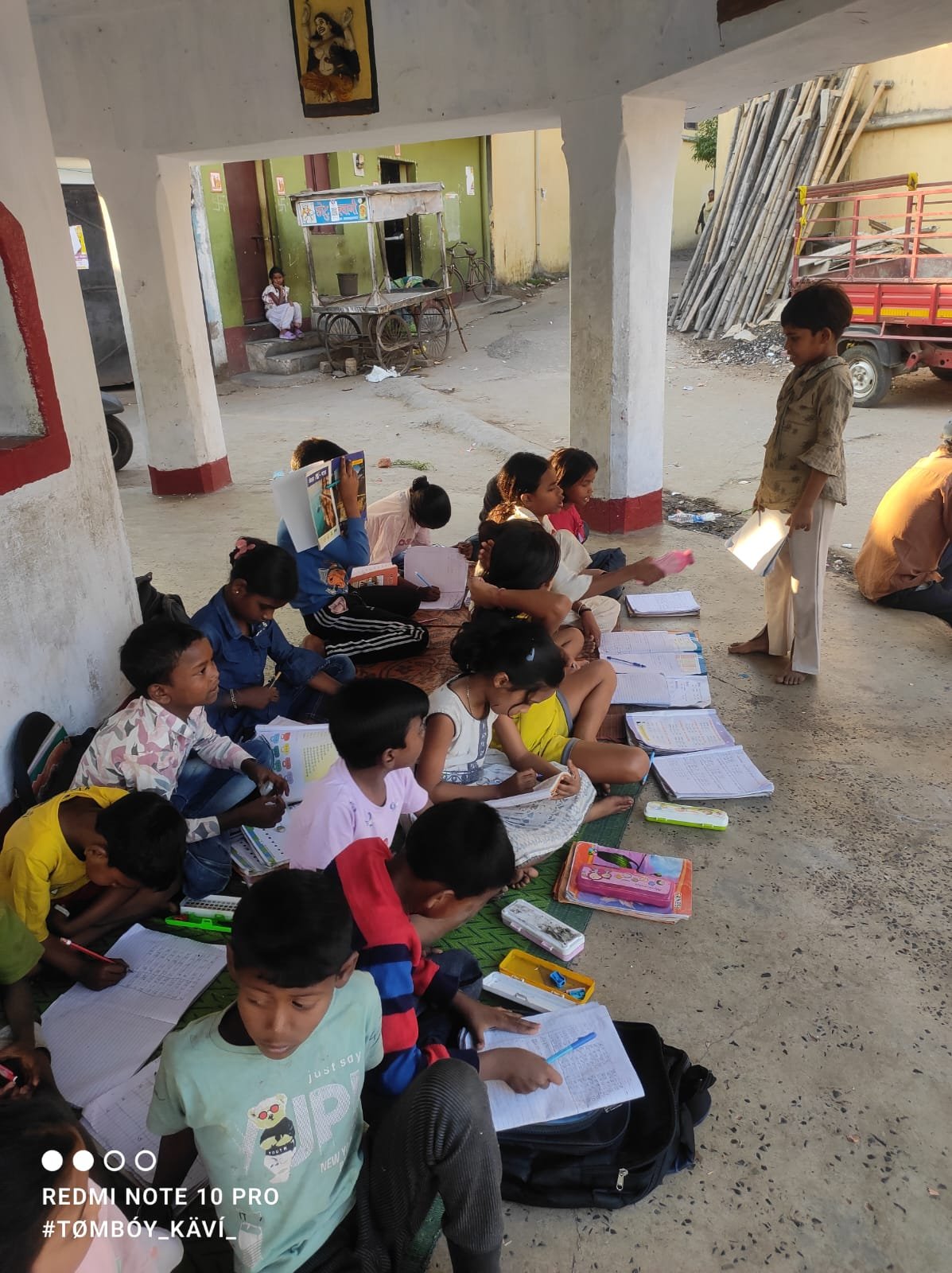 Children learning